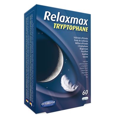 Relax Max + Tryptophane- 60 gélules-orthonat