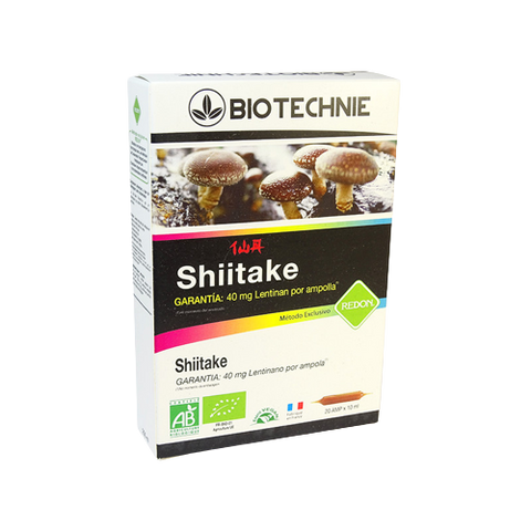 Shiitake Orgánico-20 viales-Biotechnie