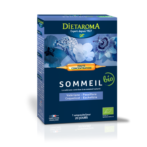 Sommeil bio haute concentration-20 ampoules-Dietaroma