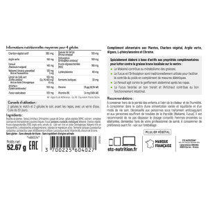 TAMAÑO ABS-vientre plano-120 cápsulas-STC Nutrition