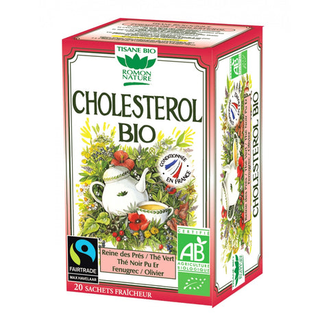 Organic Cholesterol herbal tea-20 sachets-Romon Nature