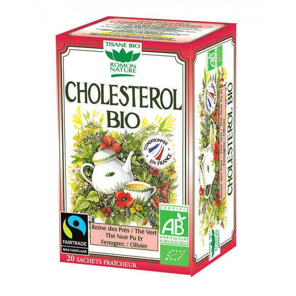 Tisane Cholesterol bio-20 sachets-Romon Nature