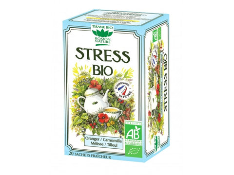Organic stress herbal tea-20 sachets-Romon Nature