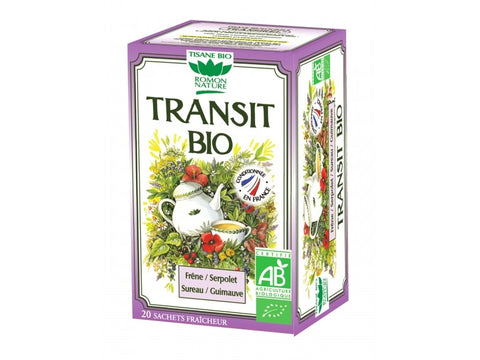 Organic transit herbal tea-20 bags-Romon Nature