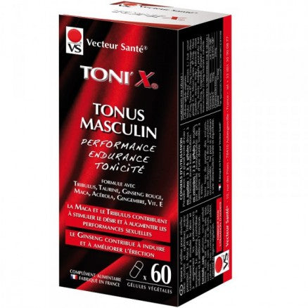 Toni'x Tonus Masculin-60capsules-Vecteur santé 