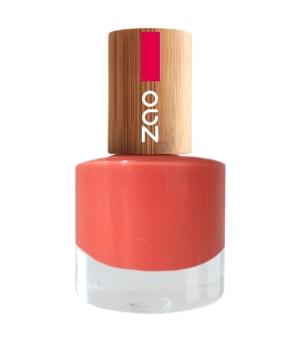 Vernis à ongles Bio - 656 Corail- 8 ml - Zao Make-up - Boutique Pleine-Forme 