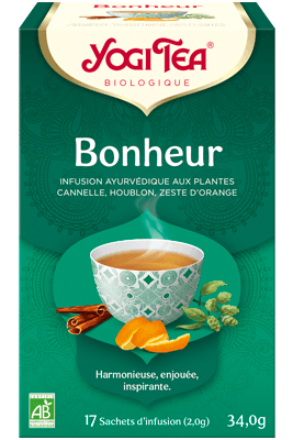 Infusion Bonheur-17 sachets-Yogi Tea