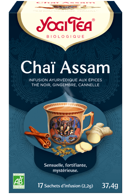 Infusion Chaï assam Bio-17 sachets-Yogi Tea