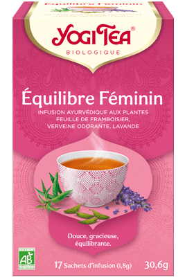 Organic feminine balance infusion-17 sachets-Yogi Tea