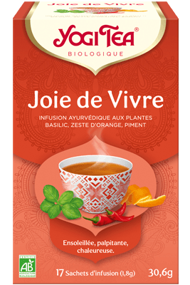 Organic joy of living infusion - 17 sachets - Yogi Tea