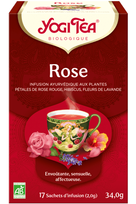 Rose Infusion-17 sachets-Yogi Tea