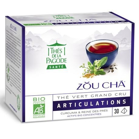 Organic Zou Cha green tea-30 bags-Teas de la Pagode